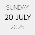 20 July 2025